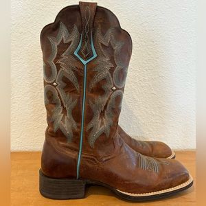 Ariat Tombstone Sassy Brown Western Boots 8.5B